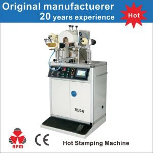 Bất kỳ hình dạng Cap nóng Foil Machine